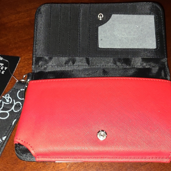 DISNEY MICKEY MOUSE ZIP AROUND ID COMPARTMENTS WALLET - Picture 11 of 14